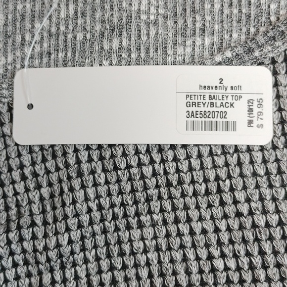 Soft Surroundings Bailey Waffle Knit Top - Picture 9 of 9